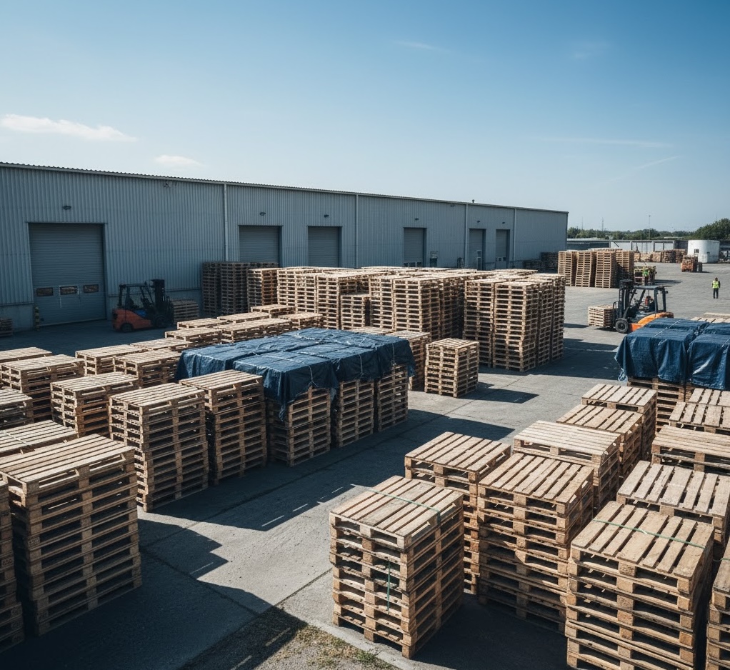 Professional pallet transportation and delivery service